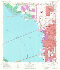 Download a high-resolution, GPS-compatible USGS topo map for Gandy Bridge, FL (1970 edition)
