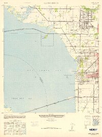 preview thumbnail of historical topo map of Hillsborough County, FL in 1947