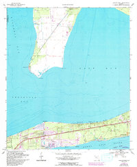 Download a high-resolution, GPS-compatible USGS topo map for Garcon Point, FL (1992 edition)