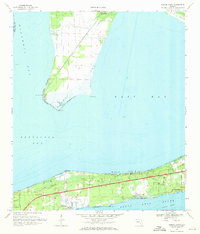 Download a high-resolution, GPS-compatible USGS topo map for Garcon Point, FL (1971 edition)