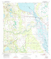 Download a high-resolution, GPS-compatible USGS topo map for Geneva, FL (1985 edition)