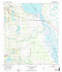 Download a high-resolution, GPS-compatible USGS topo map for Geneva, FL (1985 edition)