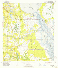 Download a high-resolution, GPS-compatible USGS topo map for Geneva, FL (1955 edition)