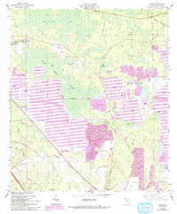 Download a high-resolution, GPS-compatible USGS topo map for Genoa, FL (1993 edition)