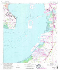 Download a high-resolution, GPS-compatible USGS topo map for Gibsonton, FL (1988 edition)