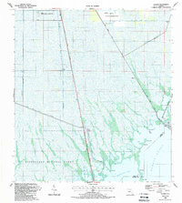 Download a high-resolution, GPS-compatible USGS topo map for Glades, FL (1988 edition)