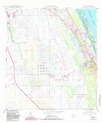 Download a high-resolution, GPS-compatible USGS topo map for Gomez, FL (1988 edition)
