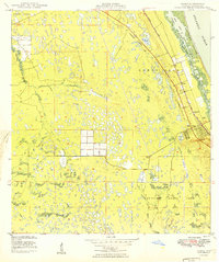 Download a high-resolution, GPS-compatible USGS topo map for Gomez, FL (1949 edition)