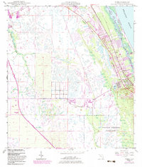 Download a high-resolution, GPS-compatible USGS topo map for Gomez, FL (1983 edition)