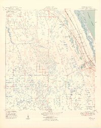 preview thumbnail of historical topo map of Martin County, FL in 1949