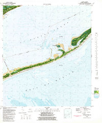 Download a high-resolution, GPS-compatible USGS topo map for Goose Island, FL (1982 edition)