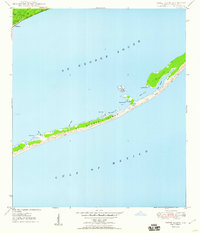 Download a high-resolution, GPS-compatible USGS topo map for Goose Island, FL (1960 edition)