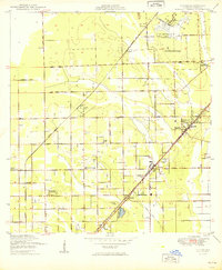 Download a high-resolution, GPS-compatible USGS topo map for Goulds, FL (1949 edition)