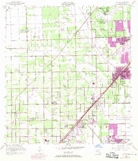 Download a high-resolution, GPS-compatible USGS topo map for Goulds, FL (1970 edition)