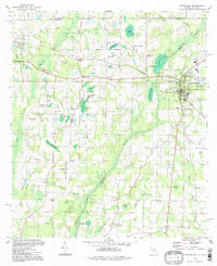 Download a high-resolution, GPS-compatible USGS topo map for Graceville, FL (1998 edition)