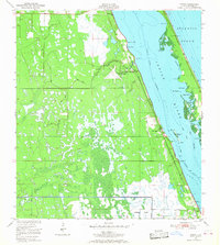 Download a high-resolution, GPS-compatible USGS topo map for Grant, FL (1968 edition)