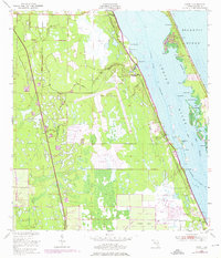 Download a high-resolution, GPS-compatible USGS topo map for Grant, FL (1976 edition)