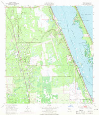 Download a high-resolution, GPS-compatible USGS topo map for Grant, FL (1971 edition)