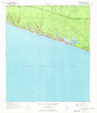 preview thumbnail of historical topo map of Walton County, FL in 1970