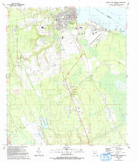 Download a high-resolution, GPS-compatible USGS topo map for Green Cove Springs, FL (1991 edition)