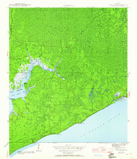 1944 Map of Green Point, 1960 Print
