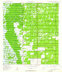 1945 Map of Greenacres City, 1961 Print