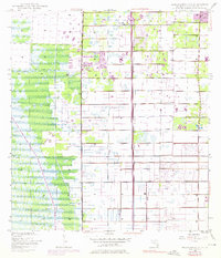 1945 Map of Greenacres City, 1976 Print