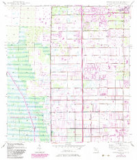 1945 Map of Greenacres City, 1983 Print