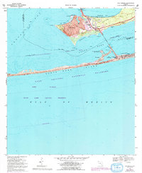 Download a high-resolution, GPS-compatible USGS topo map for Gulf Breeze, FL (1993 edition)
