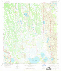 Download a high-resolution, GPS-compatible USGS topo map for Gum Lake, FL (1969 edition)