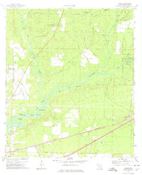 Download a high-resolution, GPS-compatible USGS topo map for Harold, FL (1976 edition)