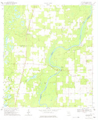 preview thumbnail of historical topo map of Lafayette County, FL in 1968
