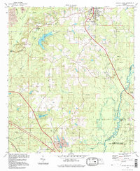 Download a high-resolution, GPS-compatible USGS topo map for Havana South, FL (1998 edition)