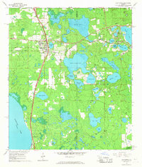 Download a high-resolution, GPS-compatible USGS topo map for Hawthorne, FL (1967 edition)