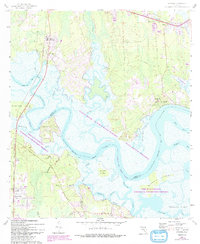 Download a high-resolution, GPS-compatible USGS topo map for Hedges, FL (1992 edition)