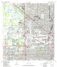 Download a high-resolution, GPS-compatible USGS topo map for Hialeah, FL (1988 edition)