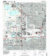 preview thumbnail of historical topo map of Hialeah, FL in 1994