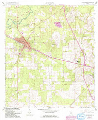 Download a high-resolution, GPS-compatible USGS topo map for High Springs, FL (1993 edition)