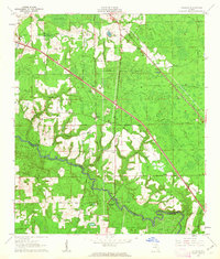preview thumbnail of historical topo map of Hamilton County, FL in 1961
