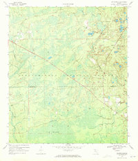 Download a high-resolution, GPS-compatible USGS topo map for Hilliardville, FL (1972 edition)