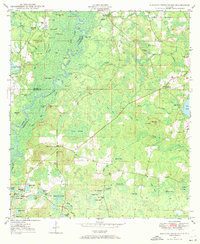 1949 Map of Holmes County, FL, 1972 Print