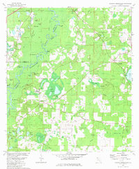 preview thumbnail of historical topo map of Washington County, FL in 1982