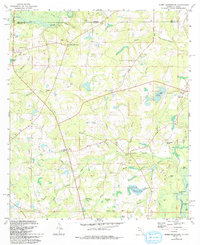 Download a high-resolution, GPS-compatible USGS topo map for Hobbs Crossroads, FL (1993 edition)