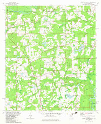 Download a high-resolution, GPS-compatible USGS topo map for Hobbs Crossroads, FL (1982 edition)