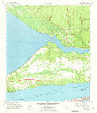 Download a high-resolution, GPS-compatible USGS topo map for Holley, FL (1972 edition)