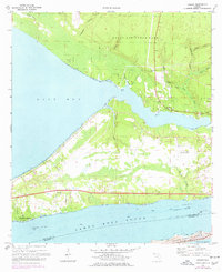 Download a high-resolution, GPS-compatible USGS topo map for Holley, FL (1977 edition)