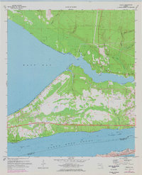 preview thumbnail of historical topo map of Holley, FL in 1970
