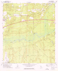 Download a high-resolution, GPS-compatible USGS topo map for Holt, FL (1976 edition)
