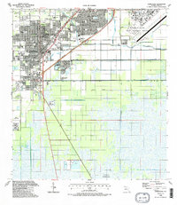 Download a high-resolution, GPS-compatible USGS topo map for Homestead, FL (1988 edition)