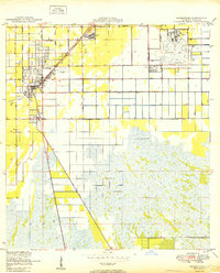 Download a high-resolution, GPS-compatible USGS topo map for Homestead, FL (1950 edition)